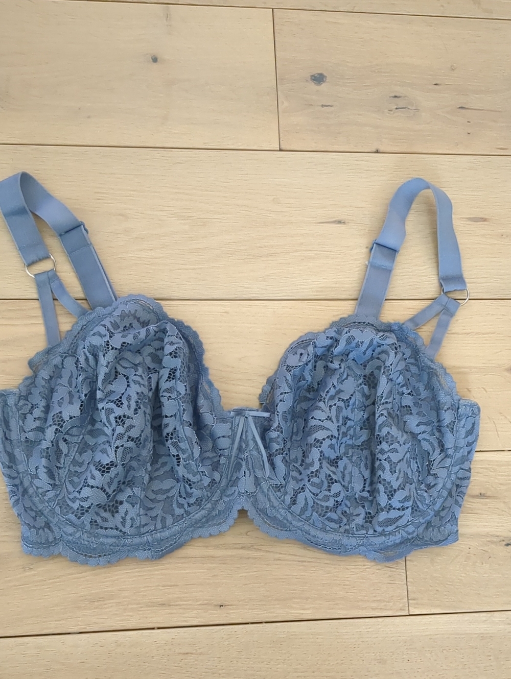 34G Primark Lace Underwire Blue Bra